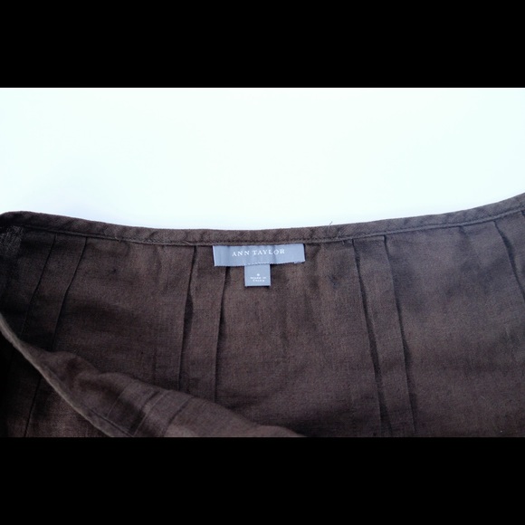 Ann Taylor Brown floral dress - Picture 2 of 2